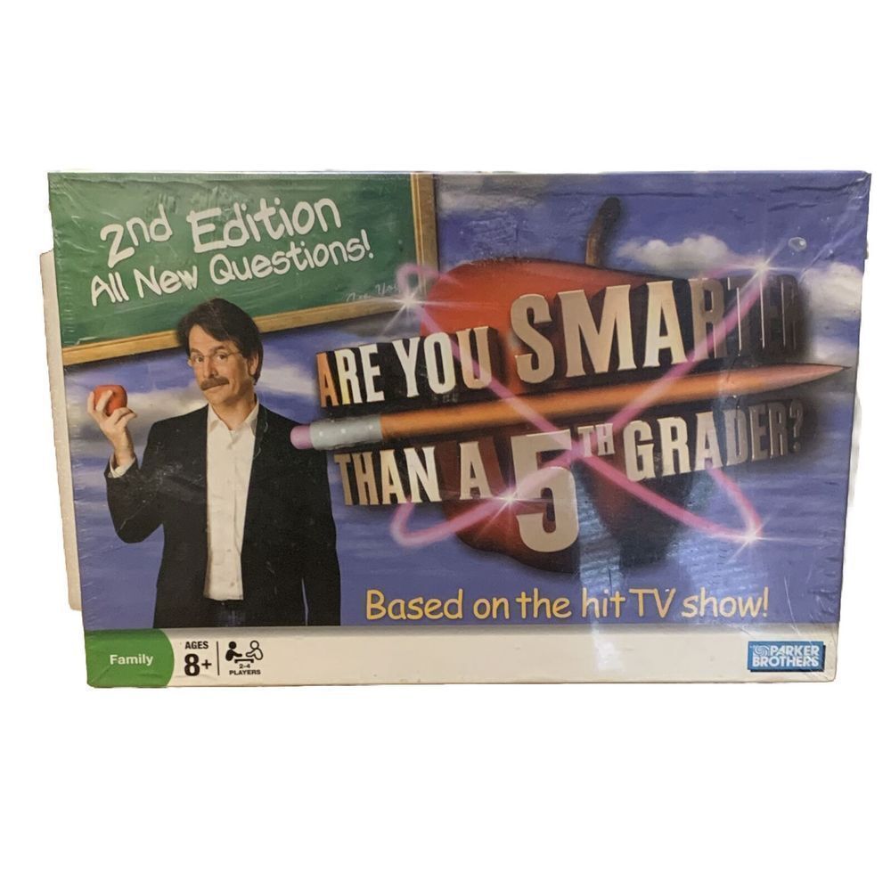 Are You Smarter Than A 5th Grader? (Parker Brothers: 2nd Edition, 2008) Sealed